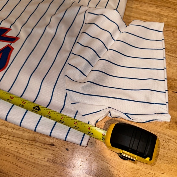 Men’s Nike #48 New York NY Mets MLB Baseball Jacob DeGrom Signed Jersey XXL 2XL - Picture 9 of 10